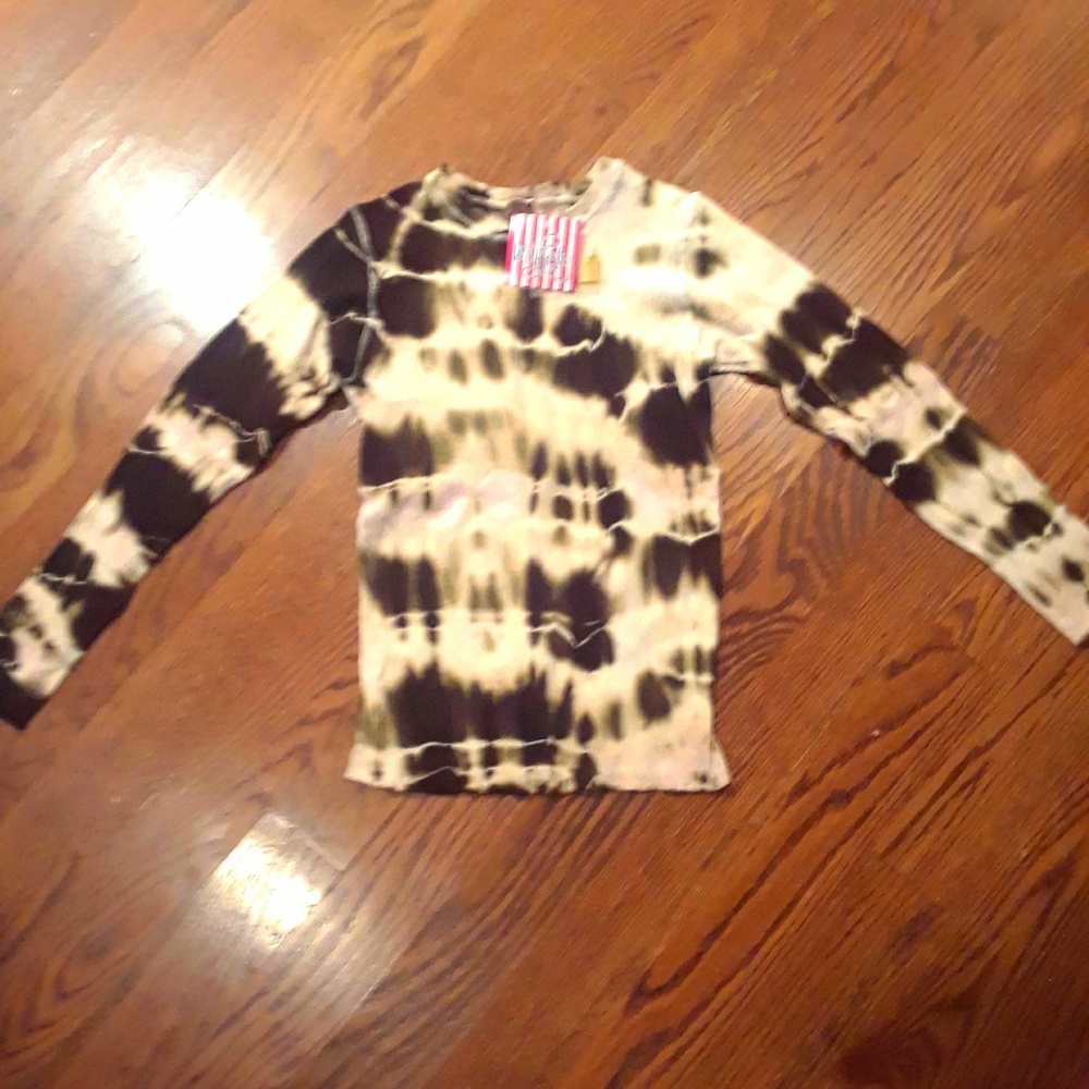 Tie Dye Waffle Weave Tee